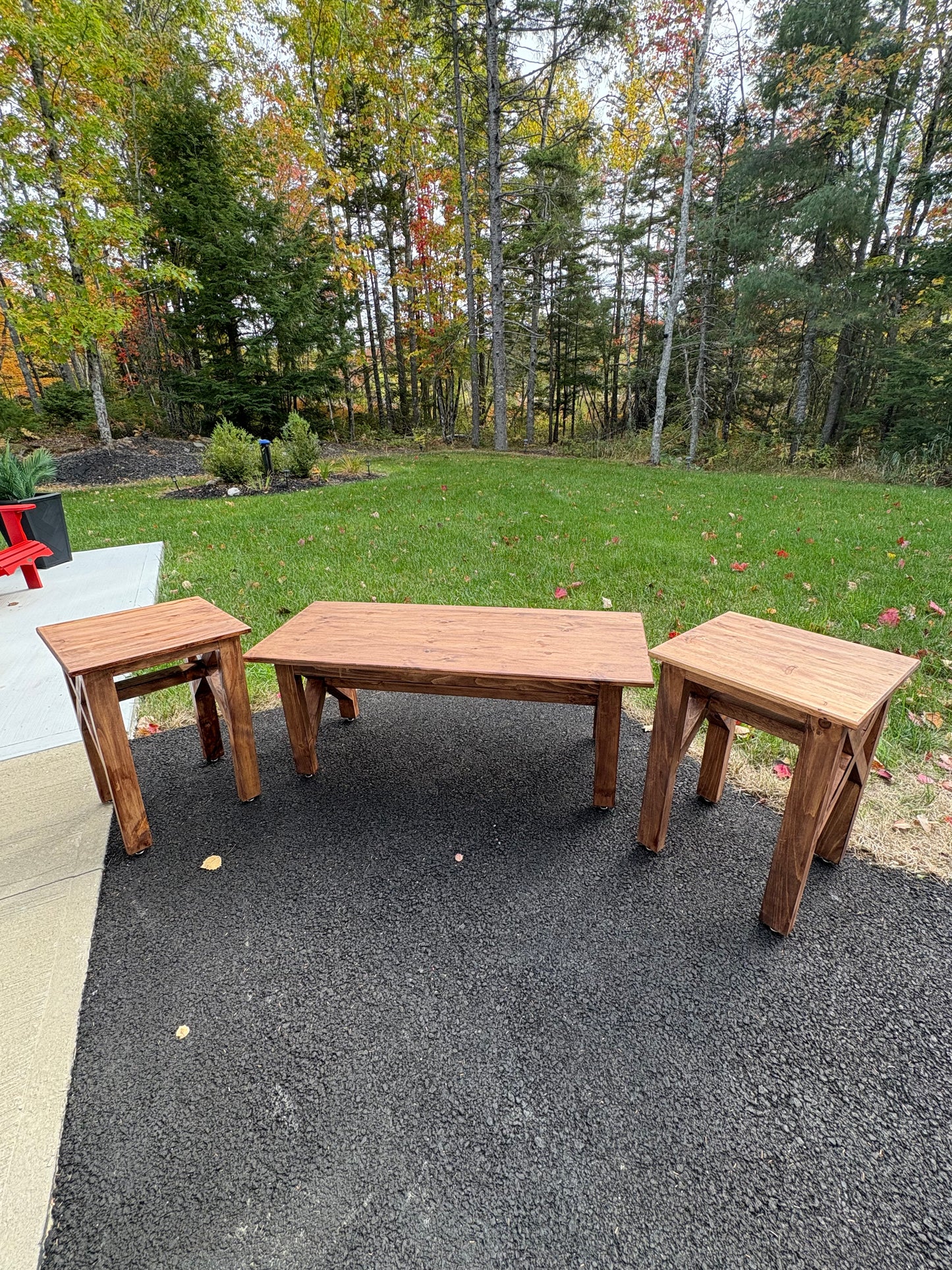 Pine Coffee & End Table